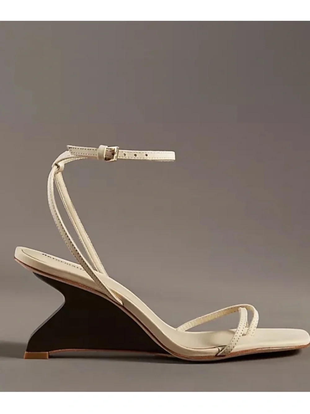 Reformation Emilia Sculptural Wedge Sandals - Picture 2 of 7